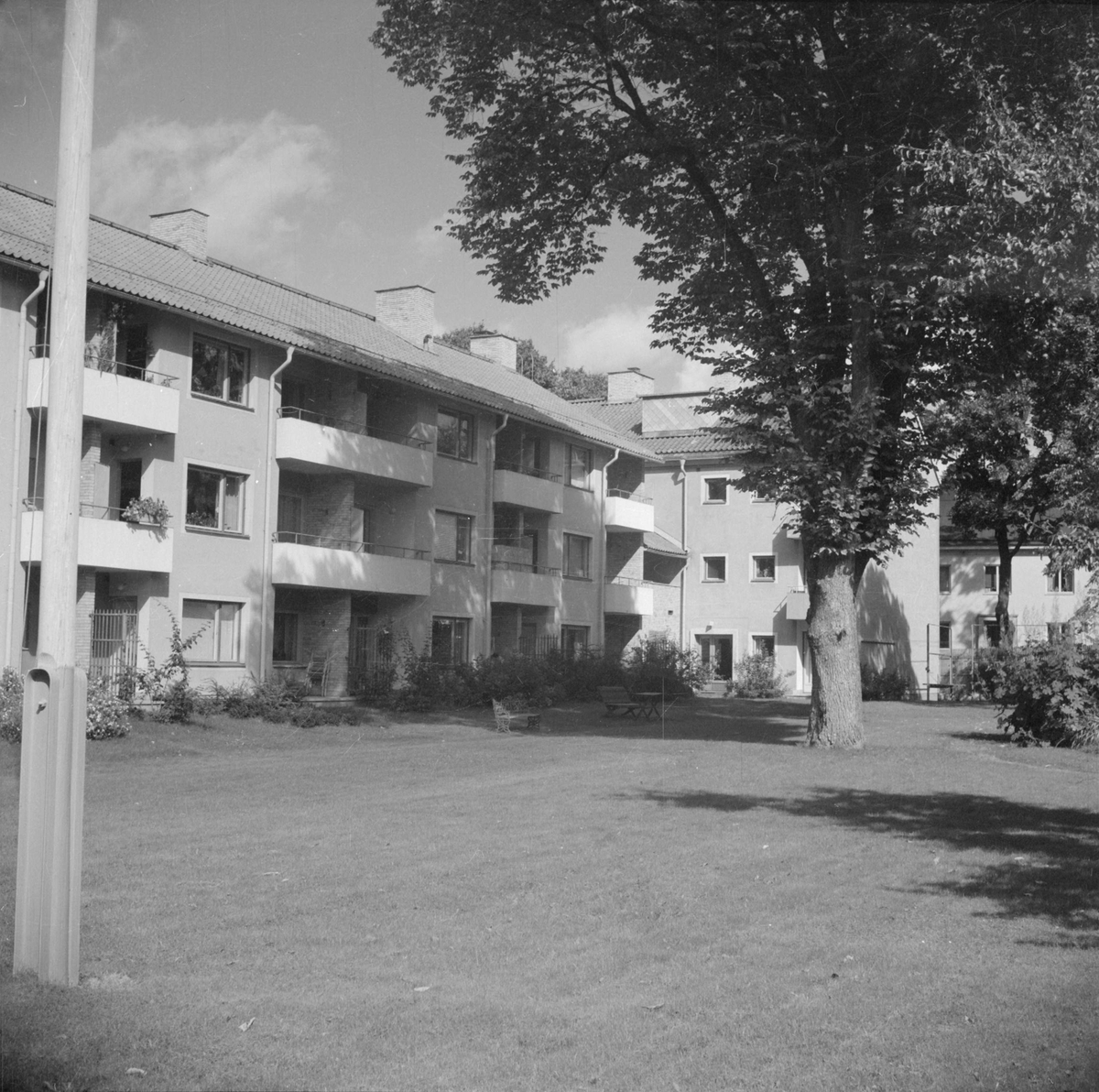 Flerfamiljshus, sannolikt Uppsala