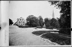 Reprofotografi - vy mot Odinslund, Uppsala före 1914