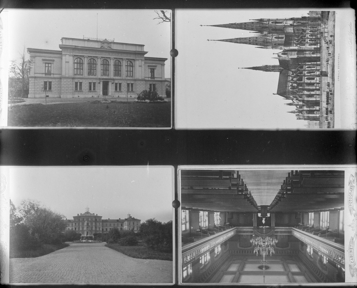 Reprofotografi - Akademiska sjukhuset, Uppsala före 1914