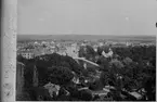 Reprofotografi - vy över stadsdelen Kungsängen, Uppsala före 1914