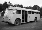 Landsvägsbuss av märket Volvo B513, Uppsala 1947