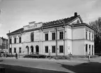 Uppsala teater, Chateau Barowiak, kvarteret Frigg, Uppsala. Rivningen påbörjad,  1939