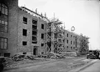 Bygge av flerfamiljshus i kvarteret Brage, Salagatan 9-5, Kvarngärdet, Uppsala 1931