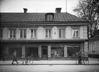 Melanderska järnhandeln, kvarteret Lejonet, Kungsängsgatan, Uppsala 1934