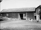 Stall och portlider, Spikbole, Bälinge socken, Uppland 1920-tal