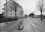 Geijersgatan - Börjegatan, Luthagen, Uppsala 1935