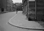 Korsningen Åsgränd - Övre Slottsgatan, Uppsala 1941