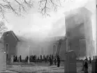 Brand i Bälinge kyrka, Uppland 1941