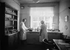 AB Upsala Margarinfabrik, Kungsgatan 79, Uppsala, laboratorium maj 1934