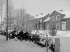 Nyvlastugan - nu på friluftsmuseet Disagården - på ursprunglig plats i Nyvla, Bälinge socken, Uppland