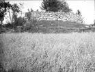 Skarpskyttevallen i Östhammar, Uppland i augusti 1920