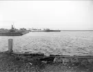 Hamn vid Harnäs, Skutskär, Älvkarleby socken, Uppland september 1926