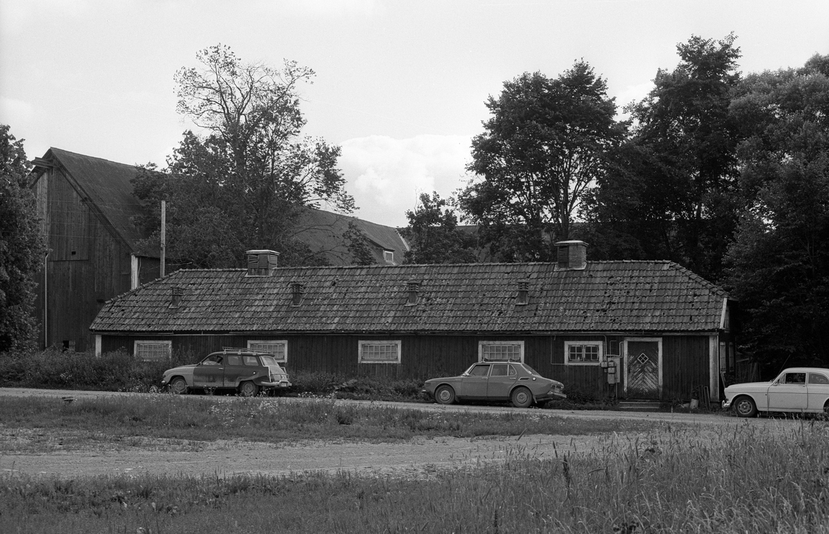 Ekonomibyggnad, Frötuna gård, Rasbo socken, Uppland 1982