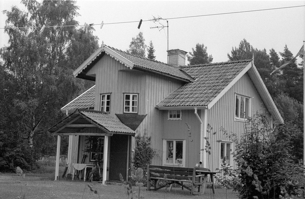 Bostadshus, Grindstugan, Faringe 3:3, Faringe, Faringe socken, Uppland 1987. 