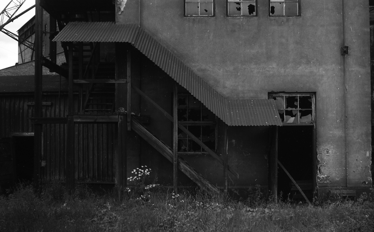 Industribyggnad, Dannemora gruvor, Uppland 1961