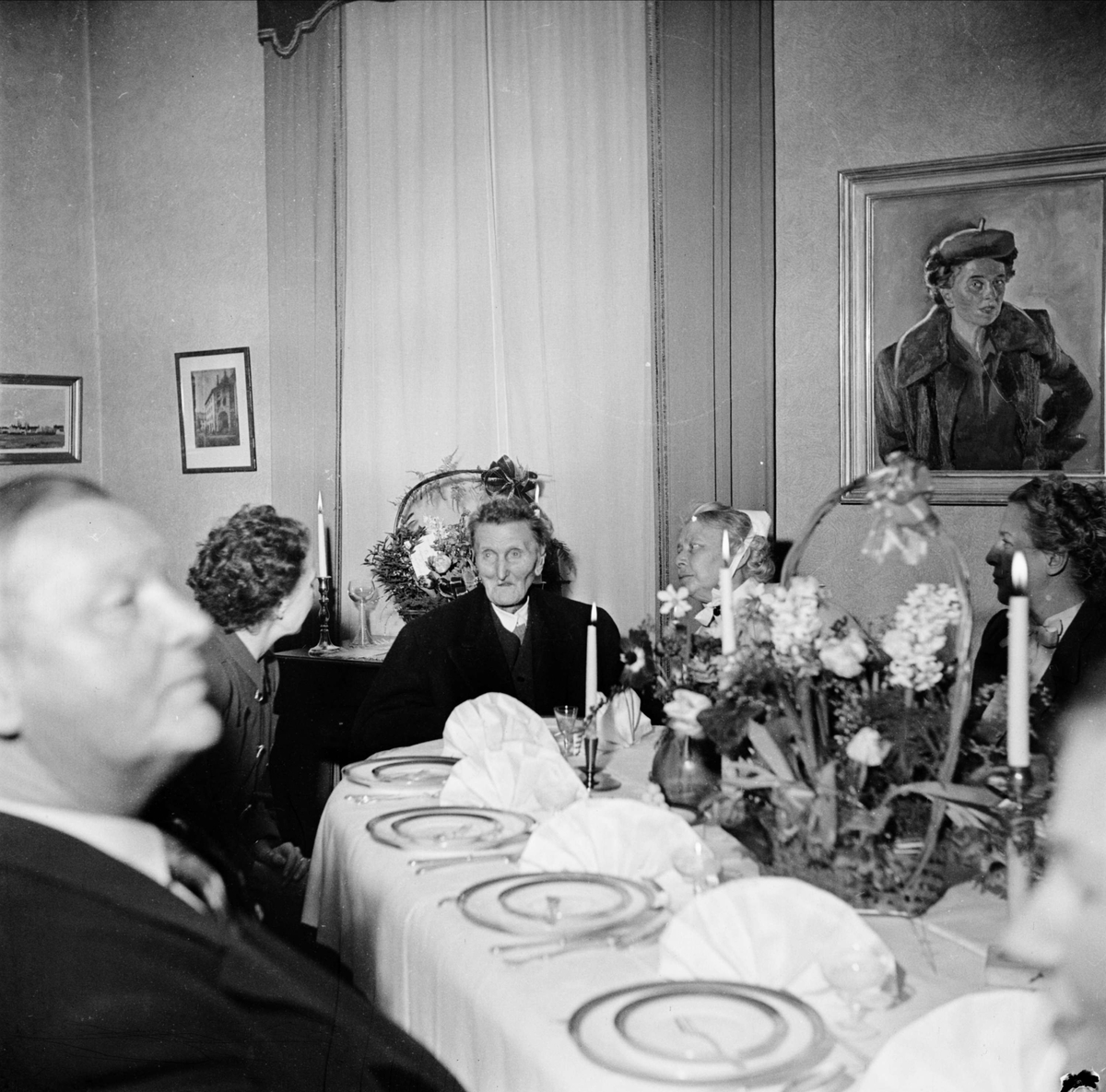 "Jubel på Ofvandahls 100-årsdag", Uppsala 1948