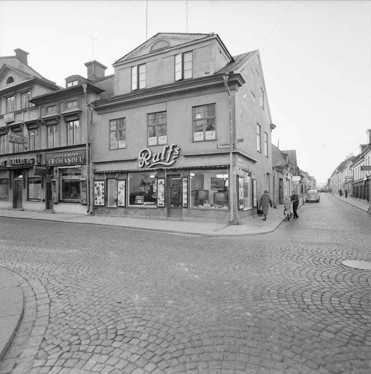 Rulfs Musikhandel, Vaksalagatan 6, Uppsala 1959