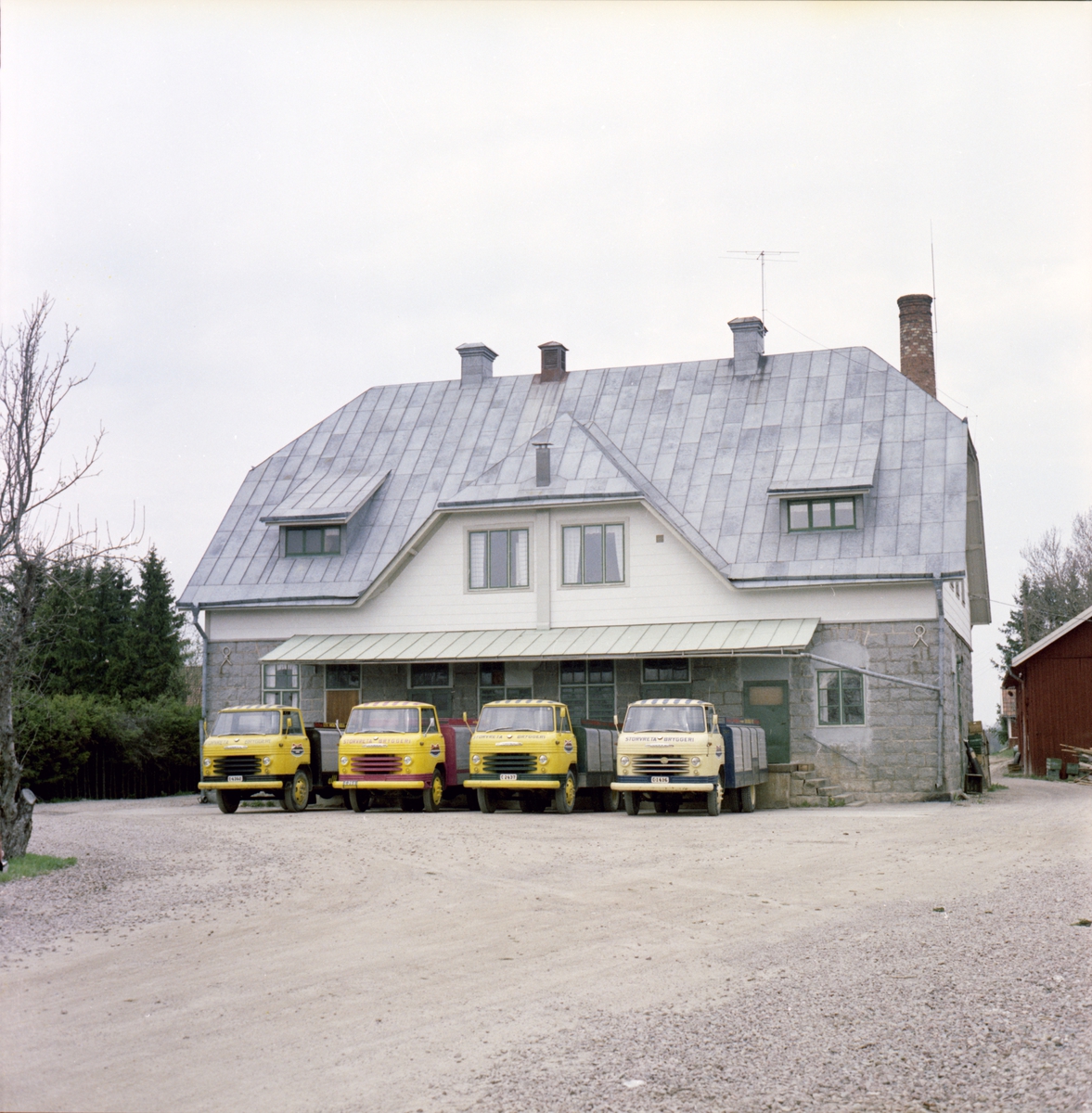 Storvreta bryggeri, Rasbo, Uppland, juni 1960