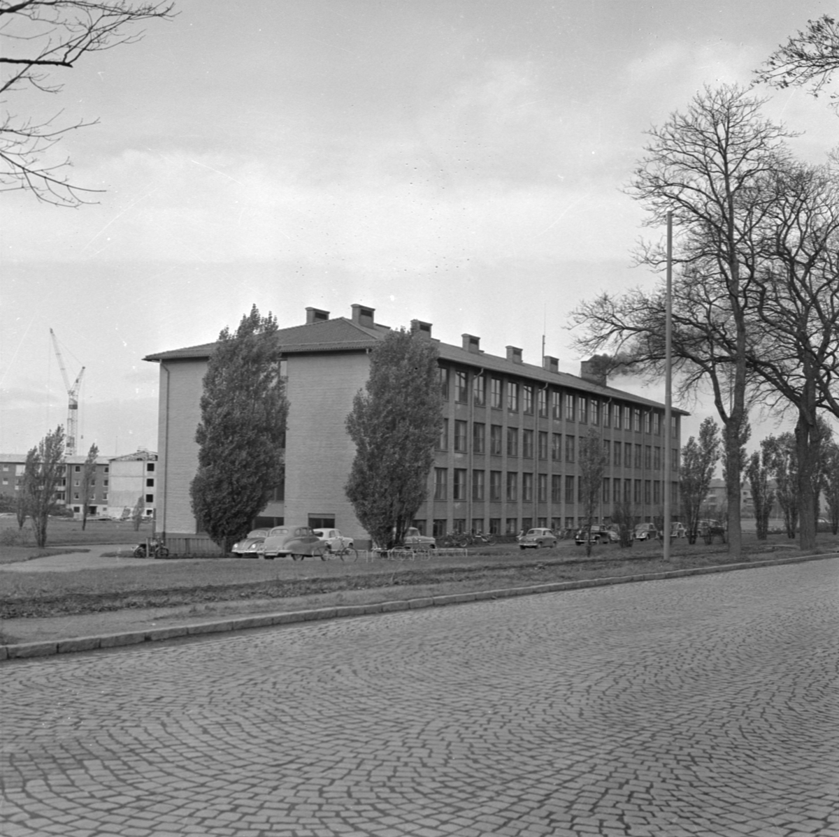 Försvarets läroverk, Uppsala januari 1958