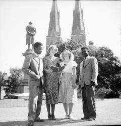 Studenter - "Aspect of Sweden", Uppsala 1948