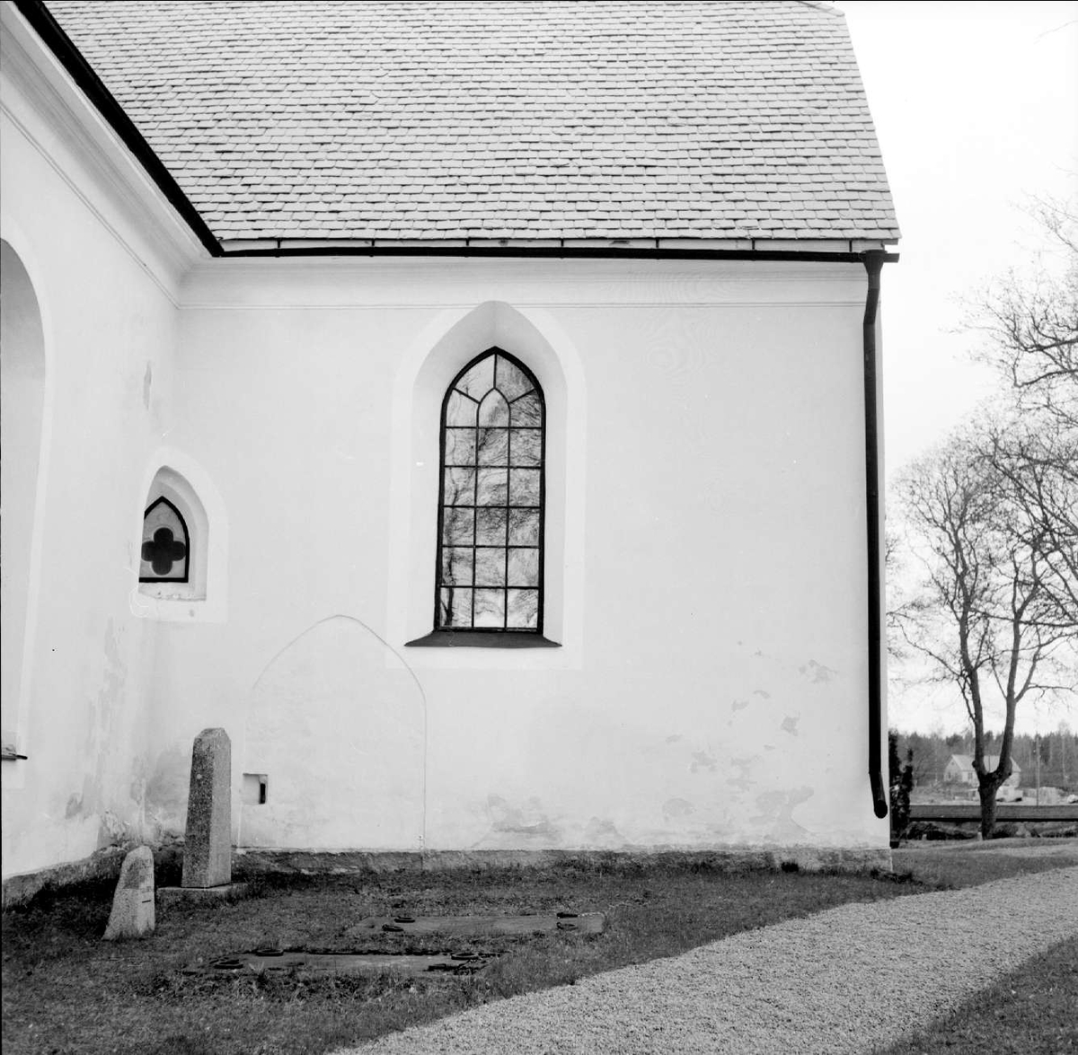 Bälinge kyrka, Bälinge socken, Uppland 1956