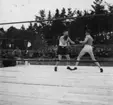 Boxningsmatch på F 2 Roslagens flygflottilj, 1940.