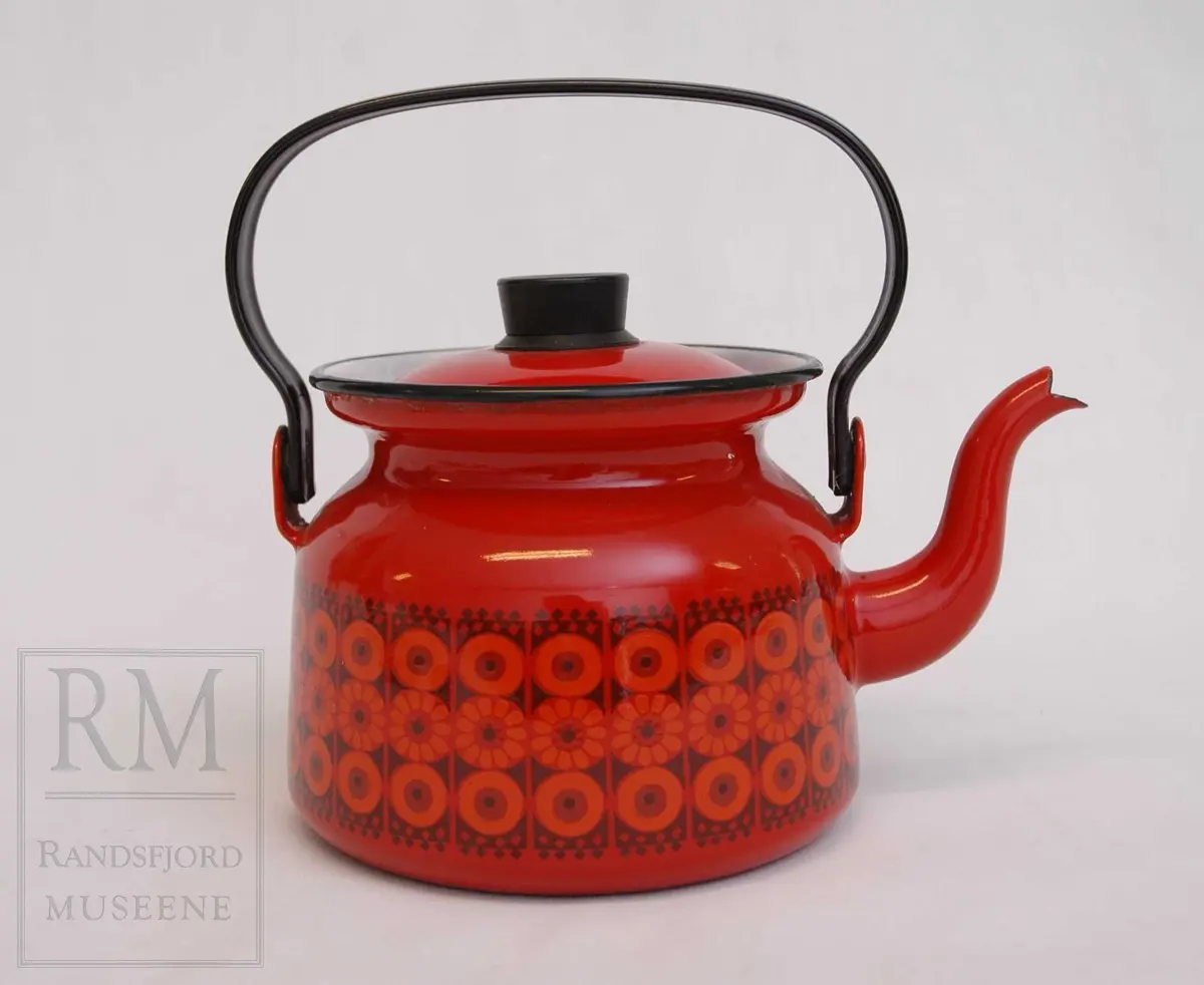 Blomster og sirkler. Stilisert