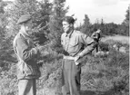 Fallskärmsjägarskolan i Karlsborg 1953.