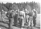 Fallskärmsjägarskolan i Karlsborg 1953.