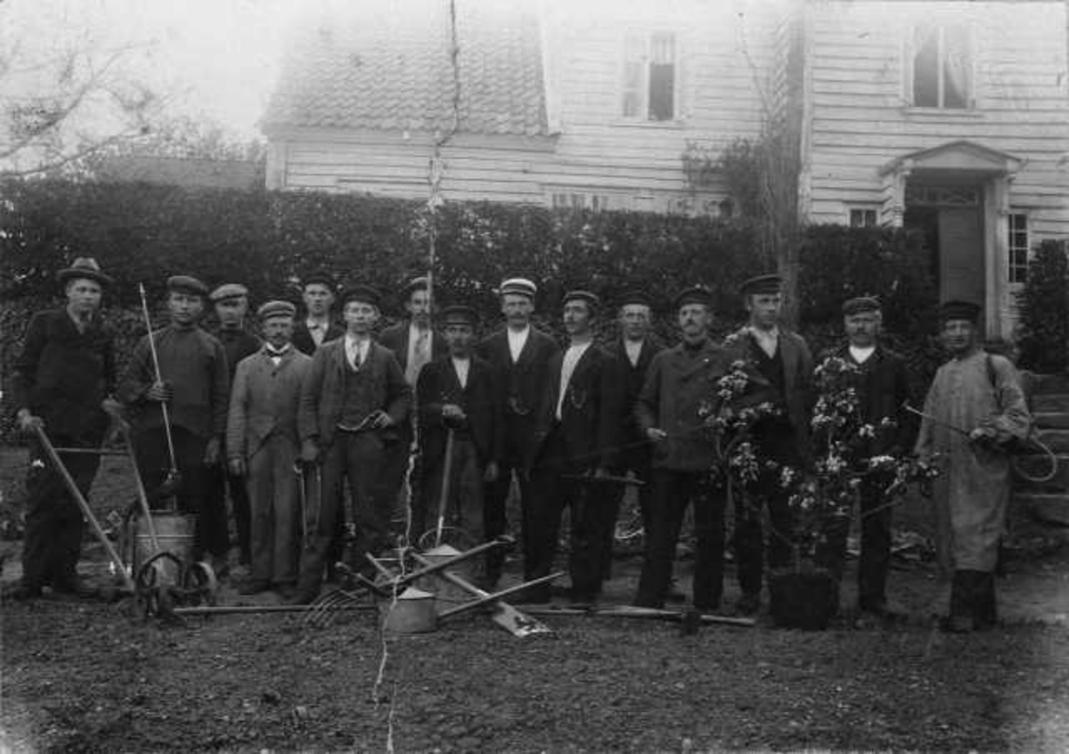 Sandveds planteskole, hagebruksfolk 