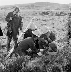 Brannøvelse i Kvernelands Fabrikk AS, juni 1974: saniteter y