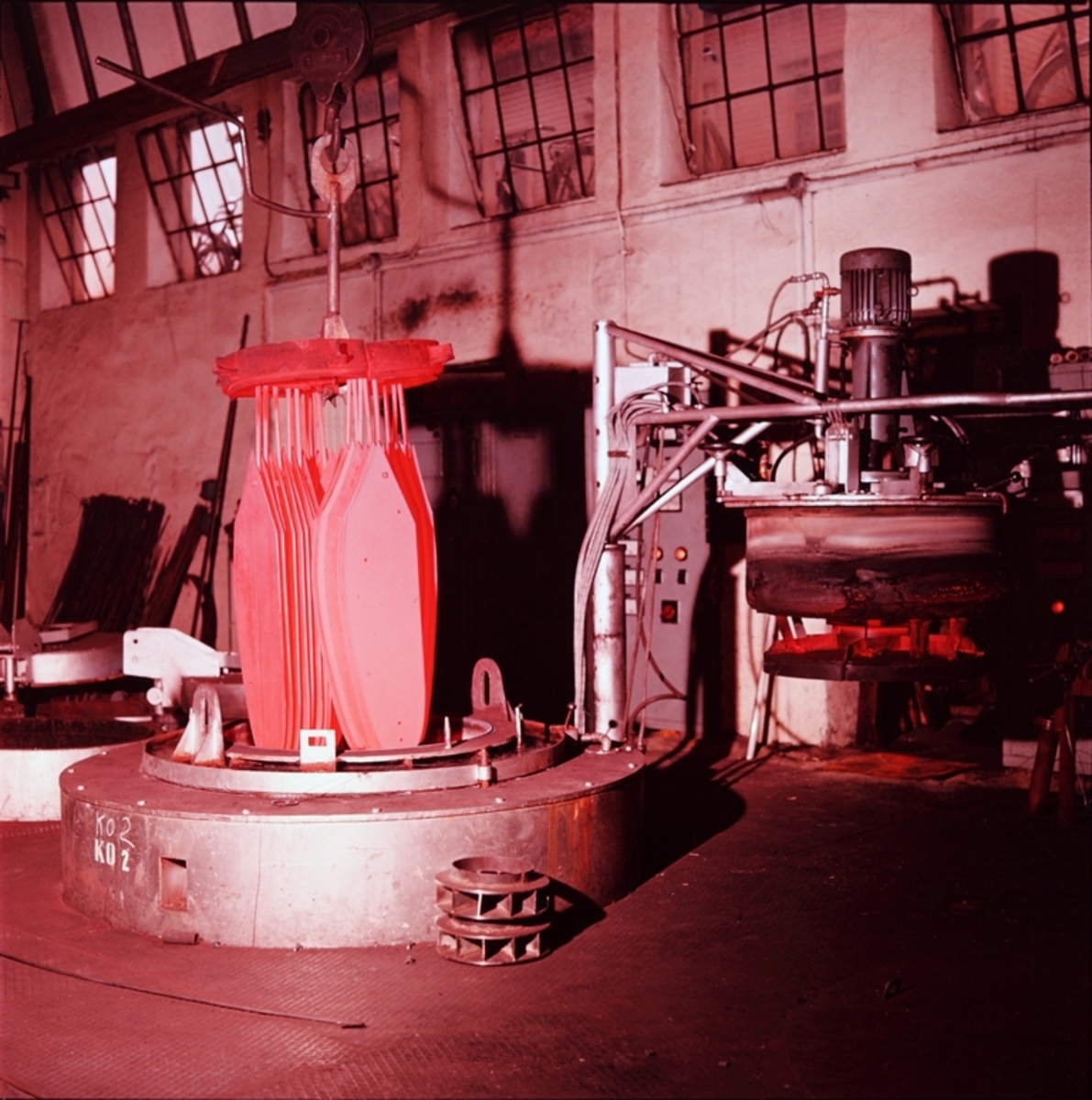 Oppkulling av veltefjøler i Kvernelands Fabrikk AS etter 1957