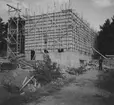 Bygge av kasern nr 21 på F 2 Roslagens flygflottilj, 1937