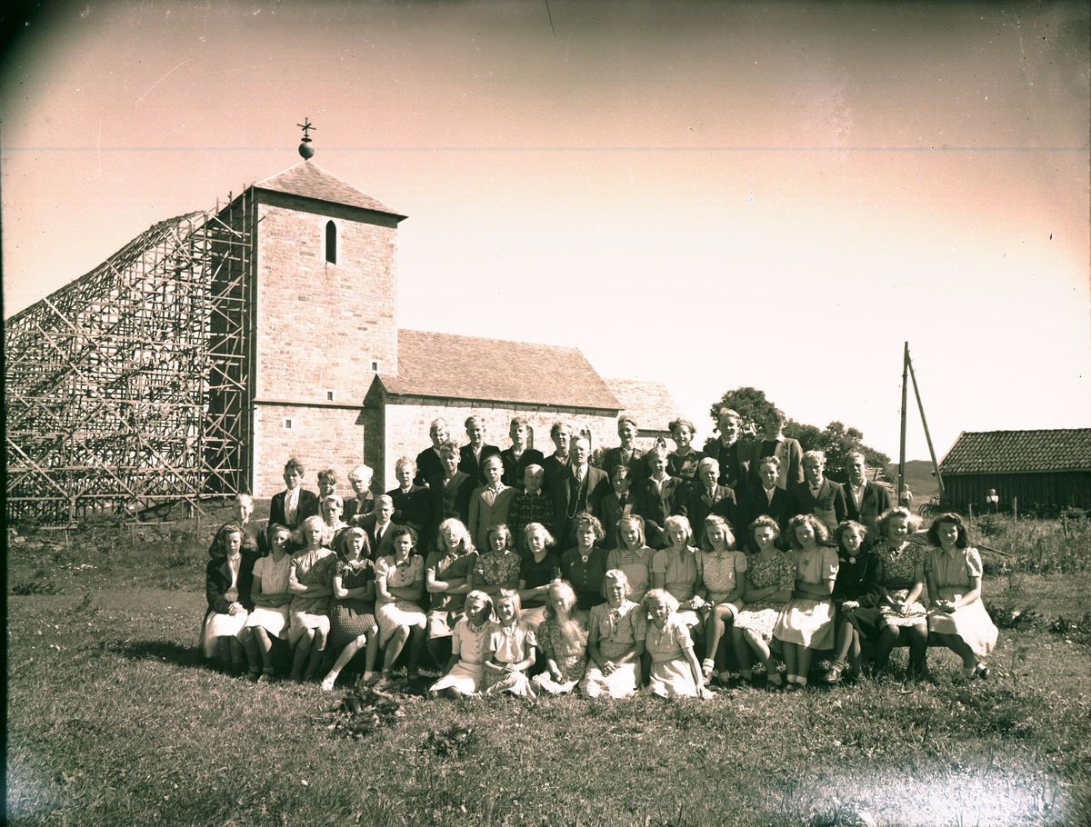 Gruppebilde -Avaldsnes kirke