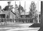 Fallskärmsjägarskolan i Karlsborg 1953.