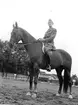 Ridkurs 12/10 1954-13/5 1955 Strömsholm. Sergeant Ewert Olausson på 