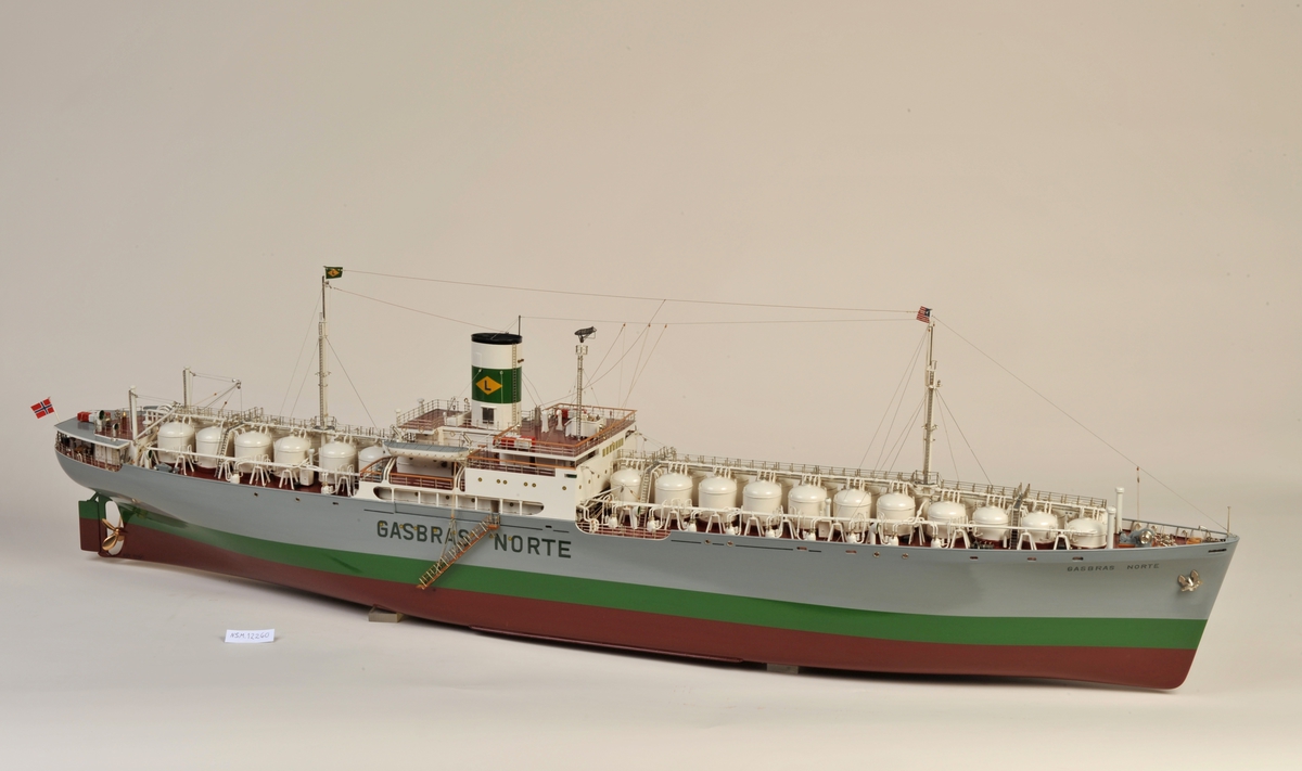 Gasskip 1:100
