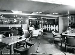Bar, turistklasse, D/S Stavangerfjord (b. 1918, Cammell, Lai