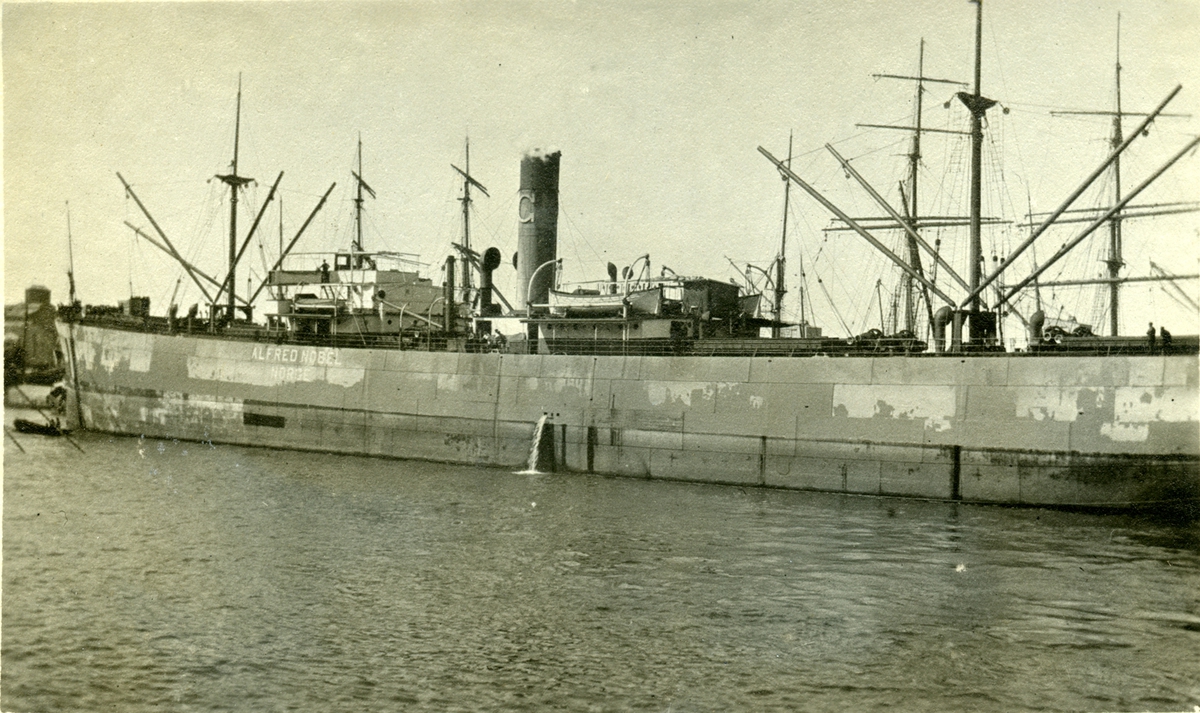 D/S 'Alfred Nobel'(b. 1912, W. G. Armstrong, Whitworth  & Co. Ltd., Newcastle).