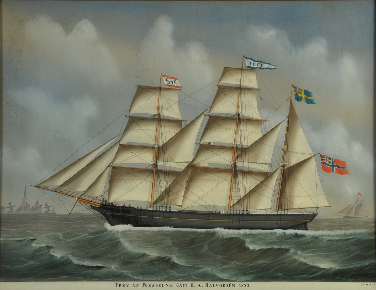 Bark 'Frey' af Porsgrunn