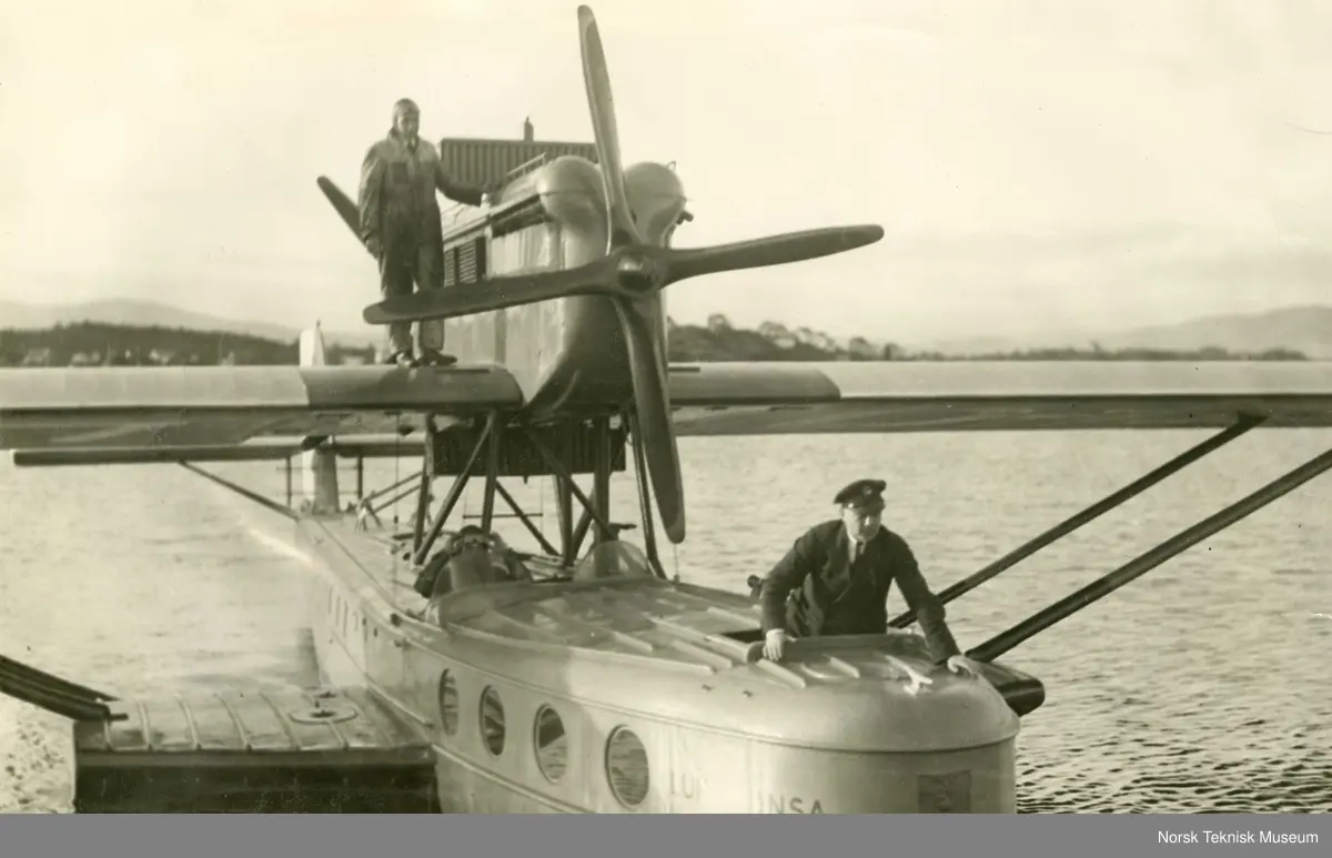 Lufthansa "Dornier Wal", omkring 1930