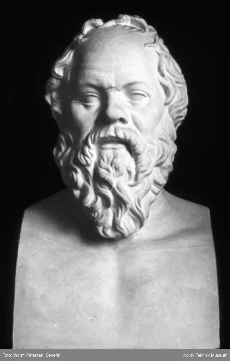 Skulptur: Sokrates