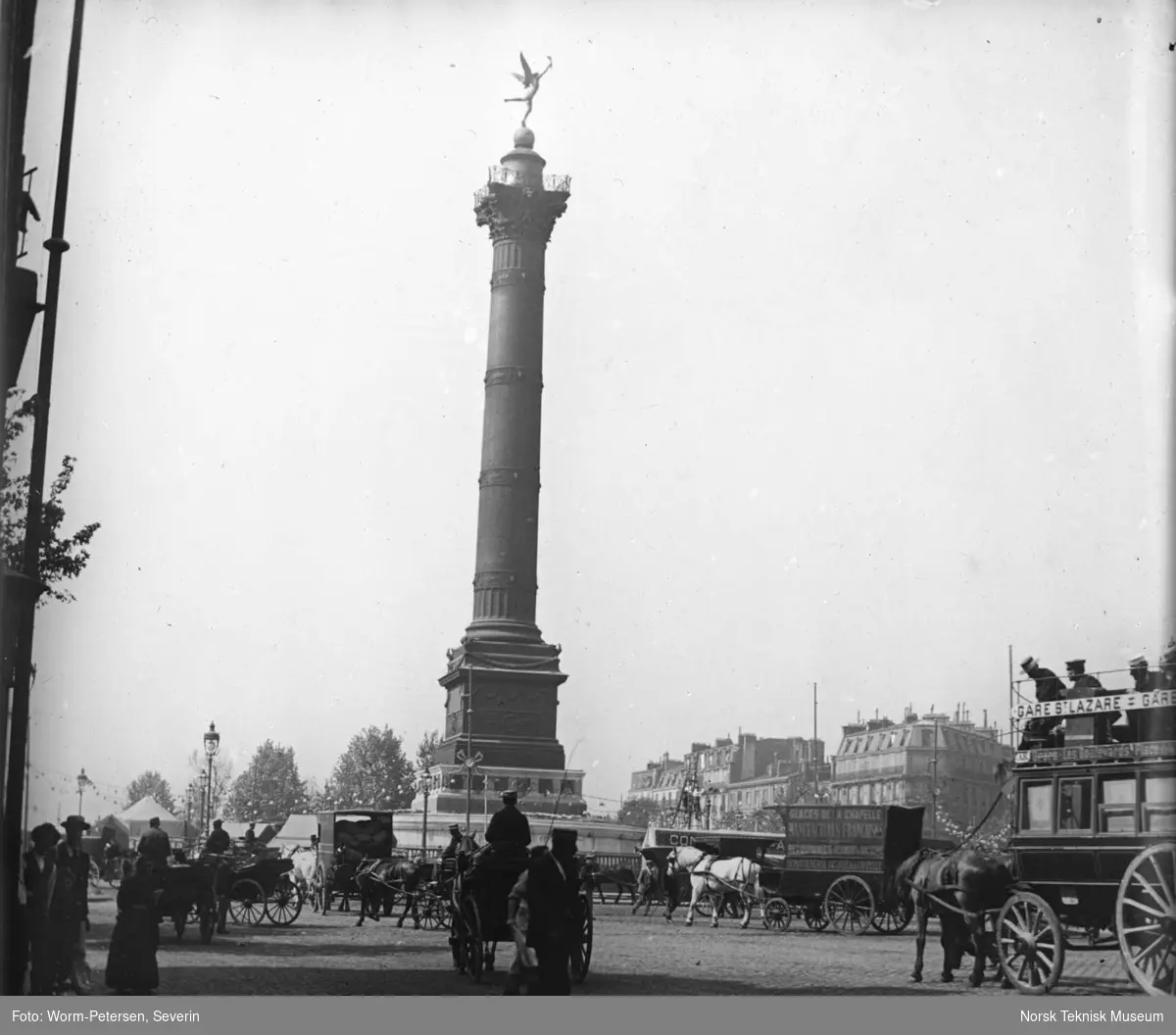 Place de la Bastille i Paris