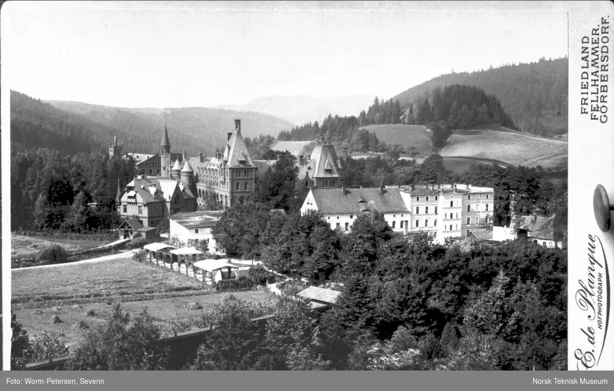 Postkort fra Görbersdorf Sanatorium