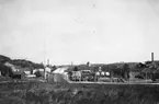 Romskt läger på Brattska ängen, Uddevalla, maj 1936