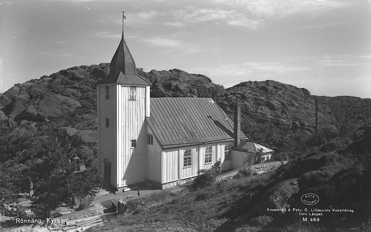 Enligt AB Flygtrafik Bengtsfors: "Rönnäng kyrka Bohuslän".