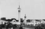 Exteriör fr 1928 hantverks - och industriutställningen i Uddevalla.