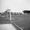 Fotbollsmatch, Edsborgs idrottsplats, Trollhättan den 12 maj 1947