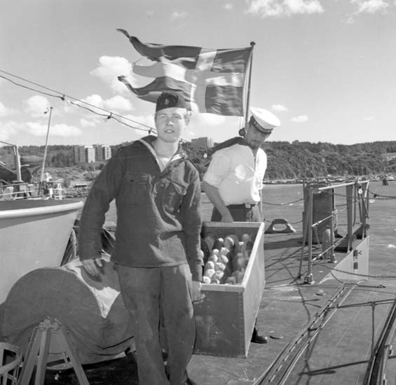 Enligt notering: "Jagaren Östergötland 7/8 -59".