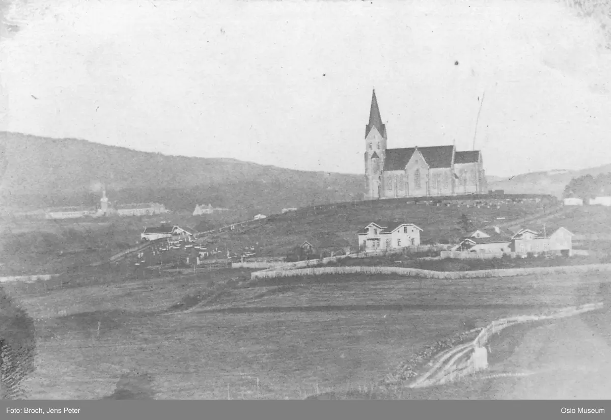 kulturlandskap, gård, Vestre Aker kirke, Gaustad sykehus